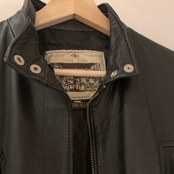 Vera Pelle Genuine Italian Leather Jacket - Picture 4 of 7